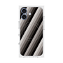 プレミアムスクエアケース with MagSafe［ Middle Stripe - Black ］
