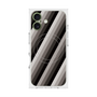 プレミアムスクエアケース with MagSafe［ Middle Stripe - Black ］