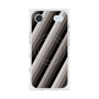 プレミアムスクエアケース with MagSafe［ Middle Stripe - Black ］