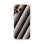 プレミアムスクエアケース with MagSafe［ Middle Stripe - Black ］