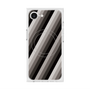 プレミアムスクエアケース with MagSafe［ Middle Stripe - Black ］