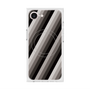 プレミアムスクエアケース with MagSafe［ Middle Stripe - Black ］