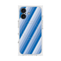 プレミアムスクエアケース with MagSafe［ Middle Stripe - Blue ］