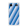 プレミアムスクエアケース with MagSafe［ Middle Stripe - Blue ］