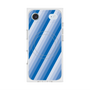 プレミアムスクエアケース with MagSafe［ Middle Stripe - Blue ］