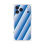 プレミアムスクエアケース with MagSafe［ Middle Stripe - Blue ］