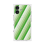 プレミアムスクエアケース with MagSafe［ Middle Stripe - Green ］