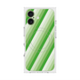 プレミアムスクエアケース with MagSafe［ Middle Stripe - Green ］