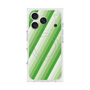 プレミアムスクエアケース with MagSafe［ Middle Stripe - Green ］