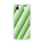 プレミアムスクエアケース with MagSafe［ Middle Stripe - Green ］