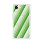 プレミアムスクエアケース with MagSafe［ Middle Stripe - Green ］