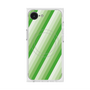プレミアムスクエアケース with MagSafe［ Middle Stripe - Green ］