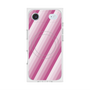 プレミアムスクエアケース with MagSafe［ Middle Stripe - Pink ］