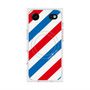 プレミアムスクエアケース with MagSafe［ Big Stripe - Red × Blue ］