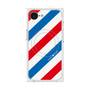プレミアムスクエアケース with MagSafe［ Big Stripe - Red × Blue ］