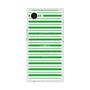 プレミアムスクエアケース with MagSafe［ Small Border - Green ］