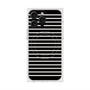 プレミアムスクエアケース with MagSafe［ Middle Border - Black ］