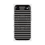 プレミアムスクエアケース with MagSafe［ Middle Border - Black ］