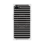 プレミアムスクエアケース with MagSafe［ Middle Border - Black ］