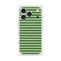 プレミアムスクエアケース with MagSafe［ Middle Border - Green ］