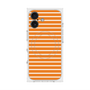 プレミアムスクエアケース with MagSafe［ Middle Border - Orange ］