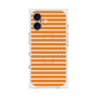 プレミアムスクエアケース with MagSafe［ Middle Border - Orange ］