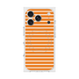 プレミアムスクエアケース with MagSafe［ Middle Border - Orange ］