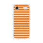 プレミアムスクエアケース with MagSafe［ Middle Border - Orange ］