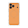 プレミアムスクエアケース with MagSafe［ Middle Border - Orange ］