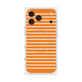 プレミアムスクエアケース with MagSafe［ Middle Border - Orange ］