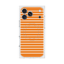 プレミアムスクエアケース with MagSafe［ Middle Border - Orange ］