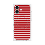 プレミアムスクエアケース with MagSafe［ Middle Border - Red ］