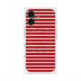 プレミアムスクエアケース with MagSafe［ Middle Border - Red ］