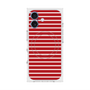 プレミアムスクエアケース with MagSafe［ Middle Border - Red ］