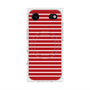 プレミアムスクエアケース with MagSafe［ Middle Border - Red ］