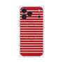 プレミアムスクエアケース with MagSafe［ Middle Border - Red ］