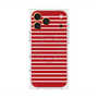 プレミアムスクエアケース with MagSafe［ Middle Border - Red ］