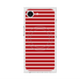 プレミアムスクエアケース with MagSafe［ Middle Border - Red ］