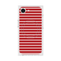 プレミアムスクエアケース with MagSafe［ Middle Border - Red ］