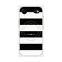 プレミアムスクエアケース with MagSafe［ Big Border - Black ］