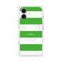 プレミアムスクエアケース with MagSafe［ Big Border - Green ］