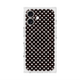 プレミアムスクエアケース with MagSafe［ Small Dot - Black ］