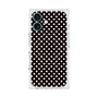 プレミアムスクエアケース with MagSafe［ Small Dot - Black ］