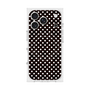 プレミアムスクエアケース with MagSafe［ Small Dot - Black ］
