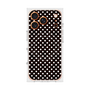プレミアムスクエアケース with MagSafe［ Small Dot - Black ］