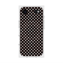 プレミアムスクエアケース with MagSafe［ Small Dot - Black ］