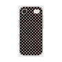 プレミアムスクエアケース with MagSafe［ Small Dot - Black ］