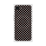 プレミアムスクエアケース with MagSafe［ Small Dot - Black ］
