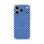 プレミアムスクエアケース with MagSafe［ Small Dot - Blue ］