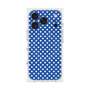 プレミアムスクエアケース with MagSafe［ Small Dot - Blue ］